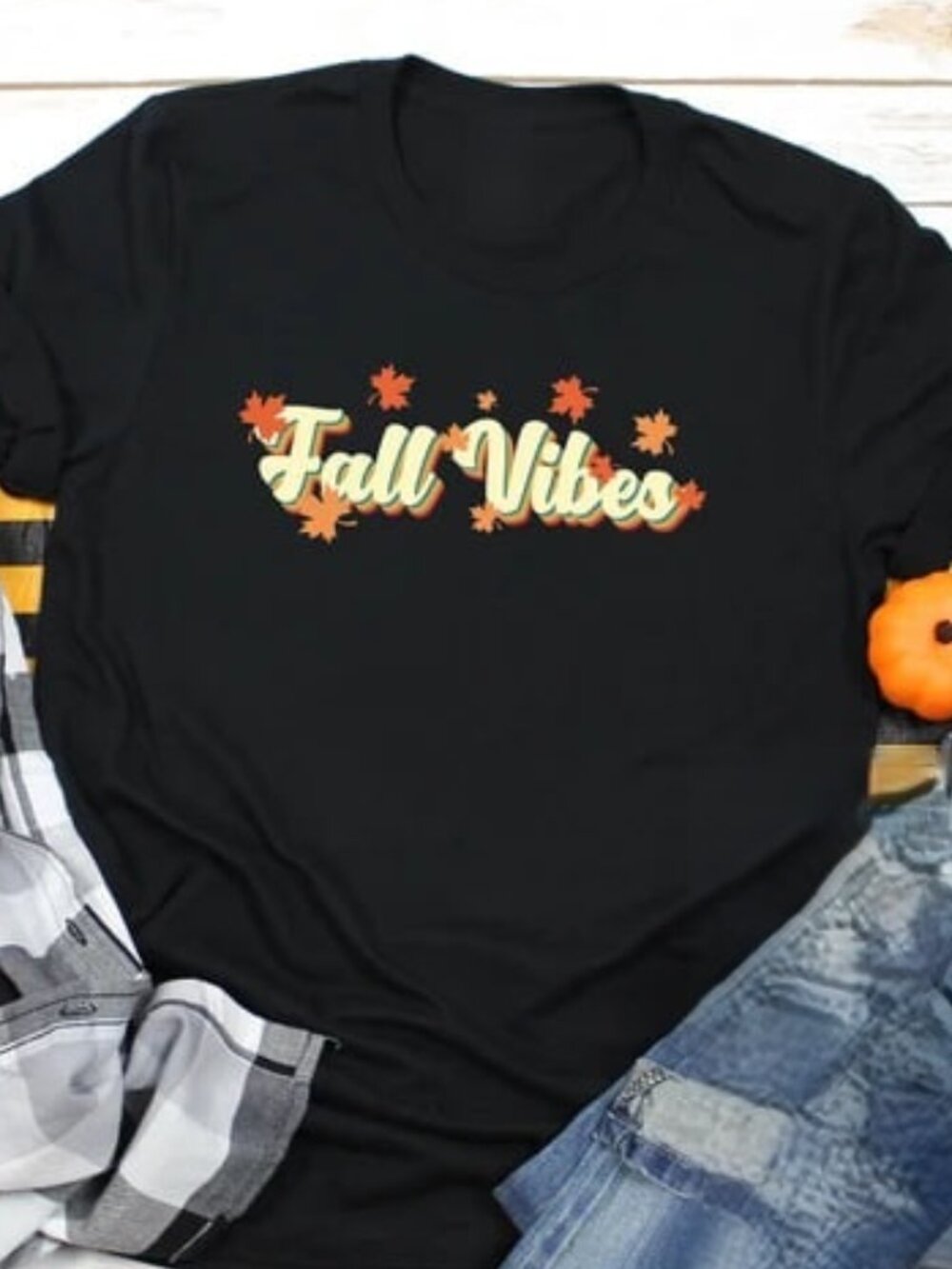 Cute Fall Vibe Shirt, Hello Autumn Shirt, Pumpkin Shirt, Fall Lover Tee